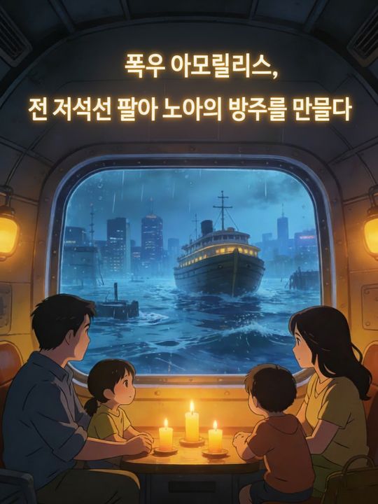 폭우 아포칼립스, 전 재산을 팔아 노아의 방주를 만들다
