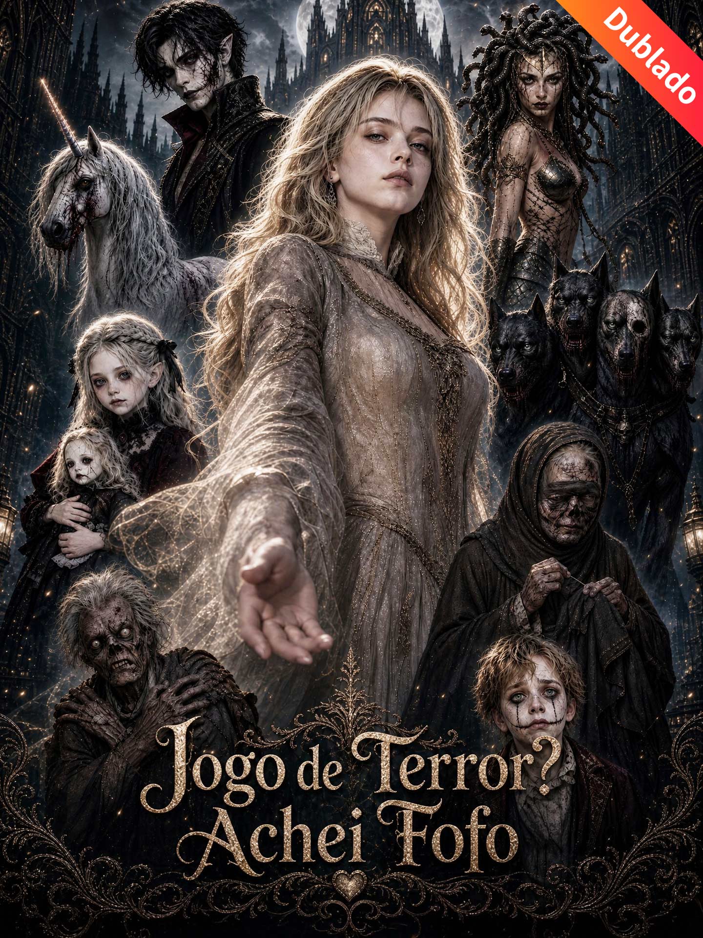 [Dublado]Jogo de Terror? Achei Fofo