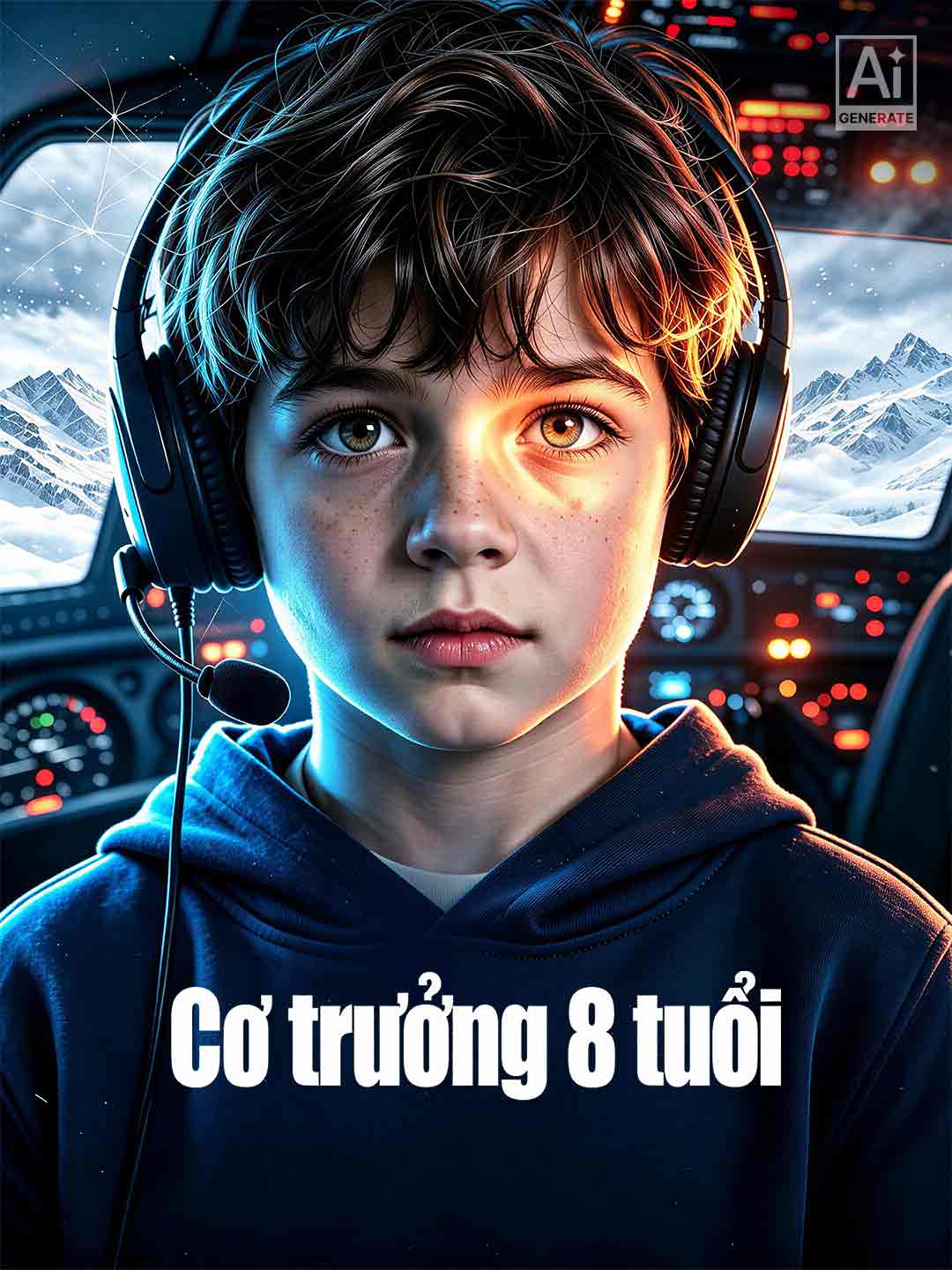 Cơ Trưởng 8 Tuổi