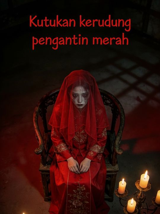 Kutukan kerudung pengantin merah