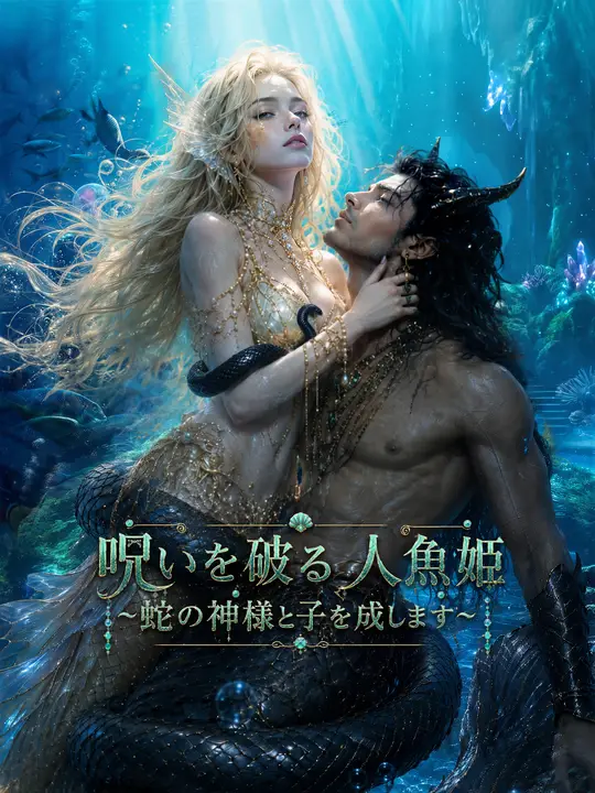 呪いを破る人魚姫～蛇の神様と子を成します～