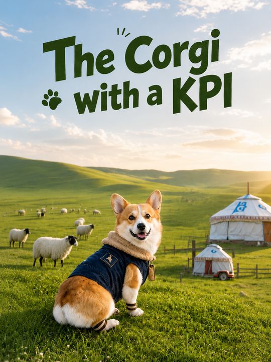 Aku, si corgi gembala