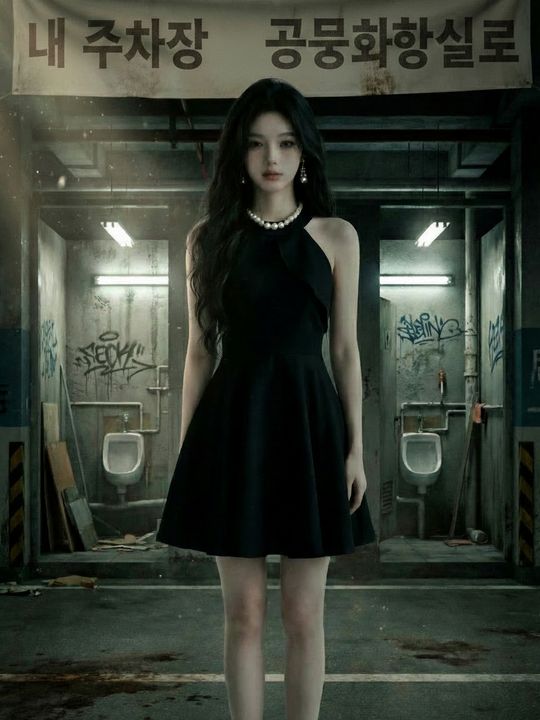 내 주차장을 공중화장실로
