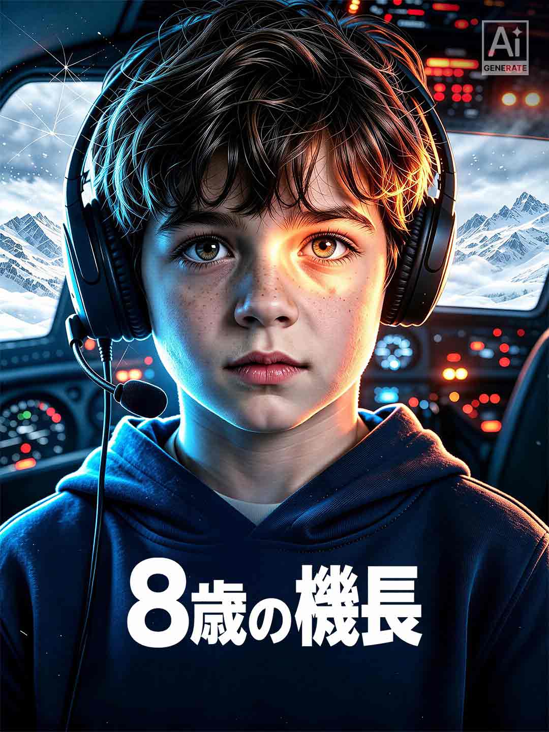 8歳の機長