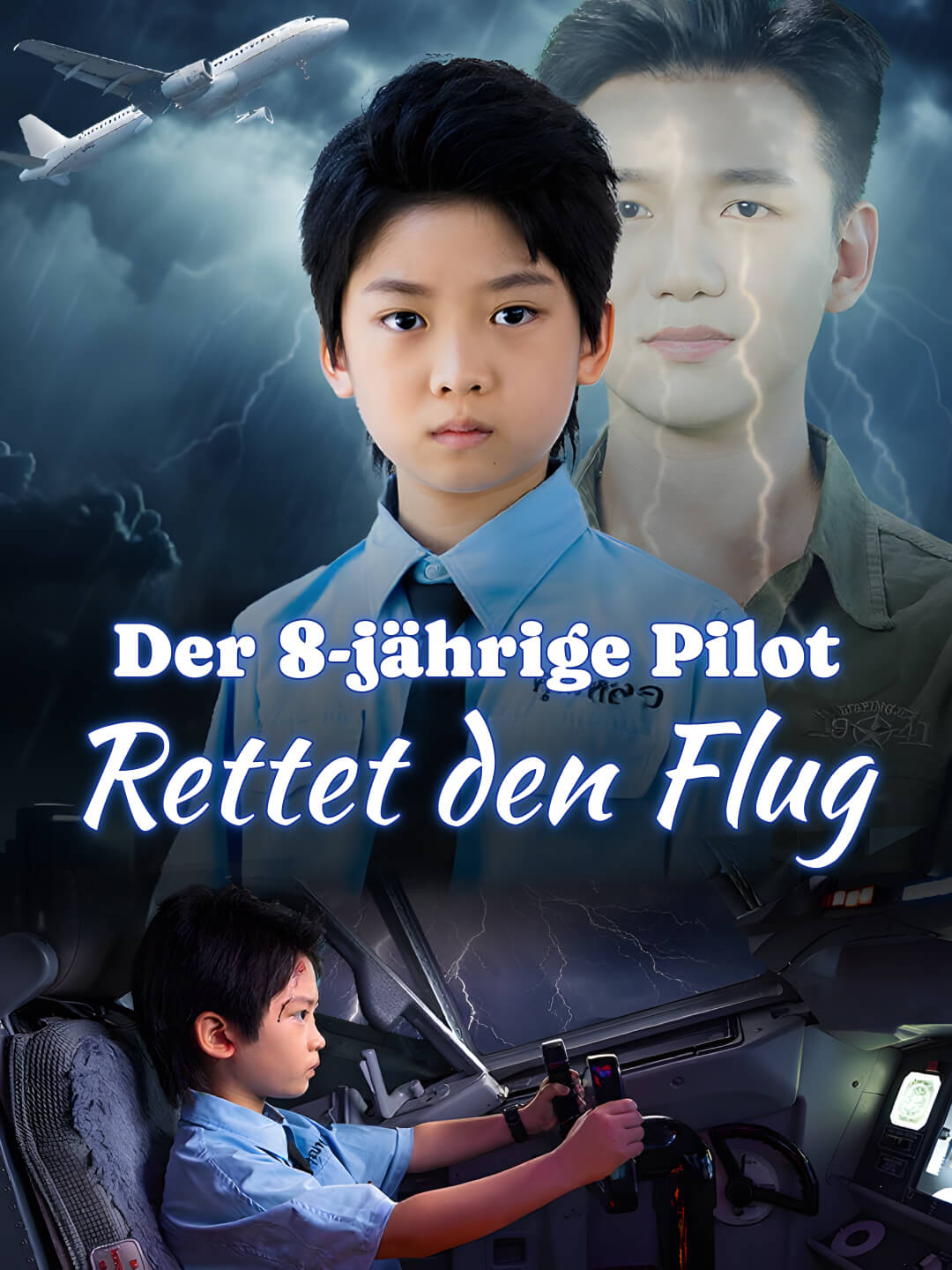 Der 8-jährige Pilot rettet den Flug​