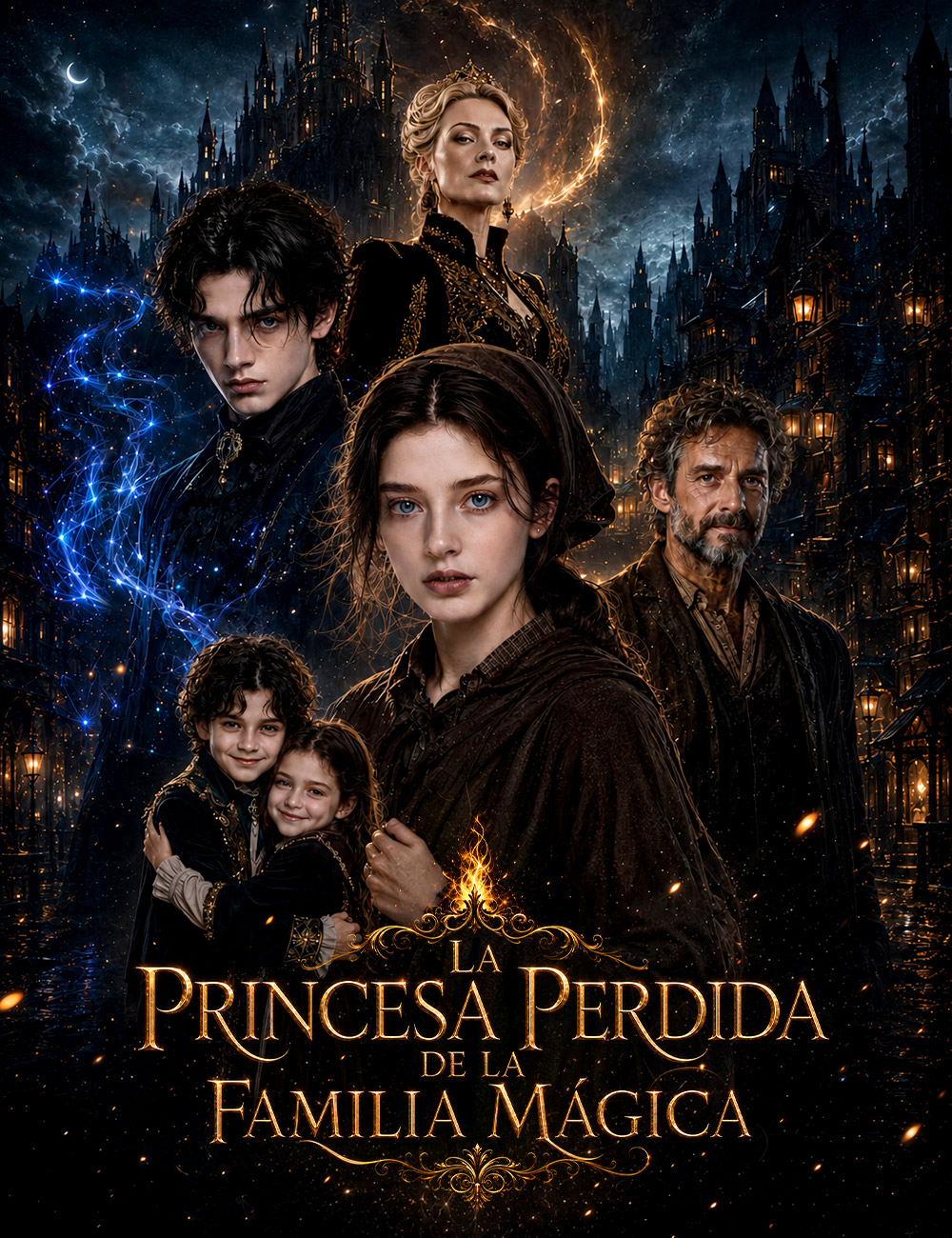 La princesa perdida de la familia mágica