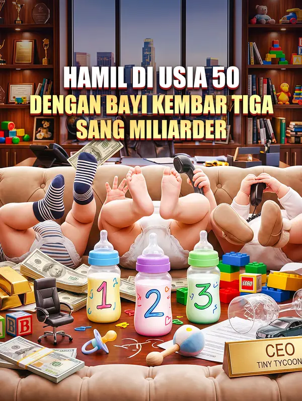 Hamil di Usia 50 dengan Bayi Kembar Tiga Sang Miliarder