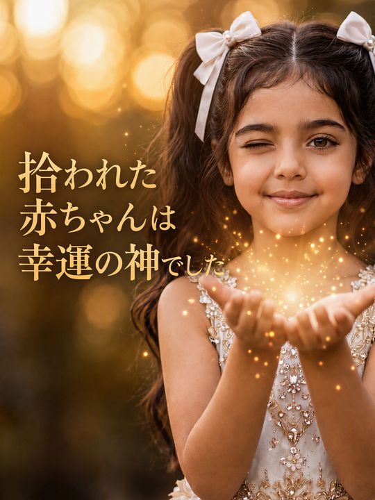 拾われた赤ちゃんは幸運の神でした