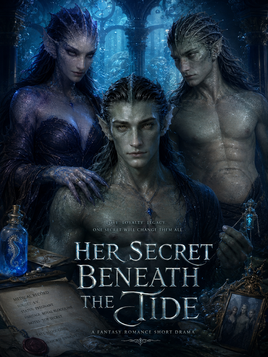 HER SECRET BENEATH THE TIDE