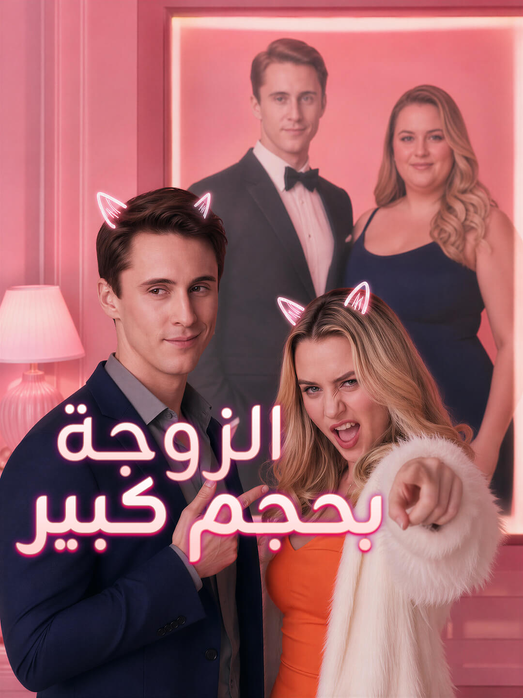 الزوجة بحجم كبير