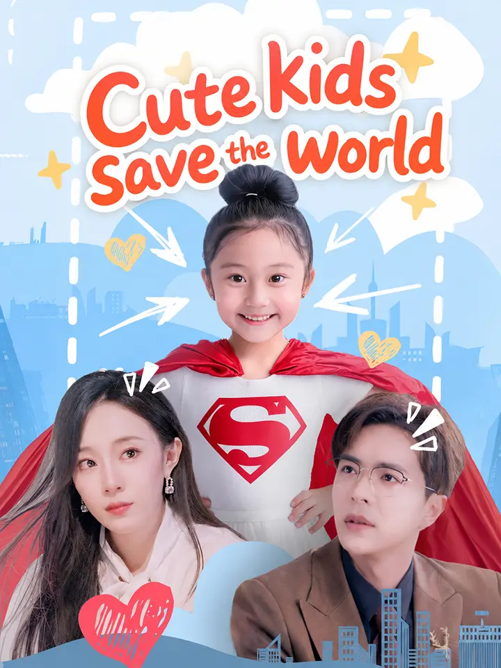 Cute kids save the world