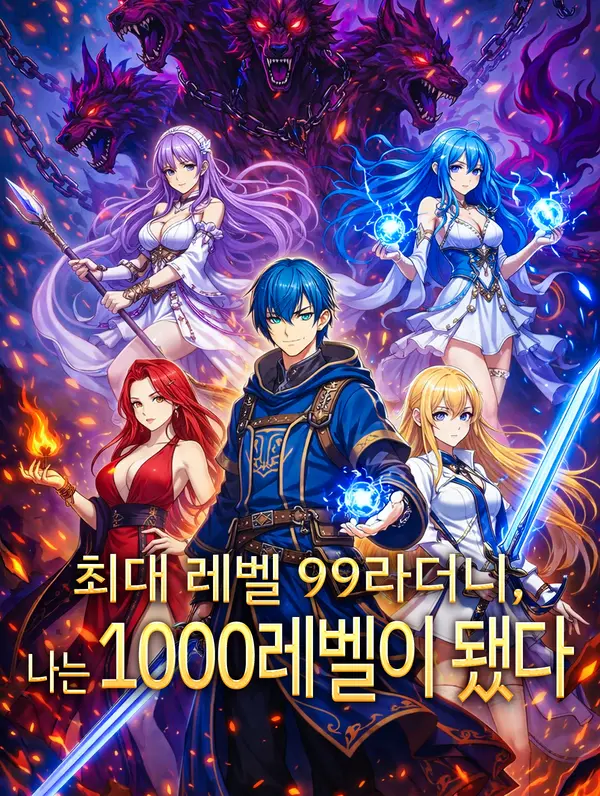 최대 레벨 99라더니, 나는 1000레벨이 됐다
