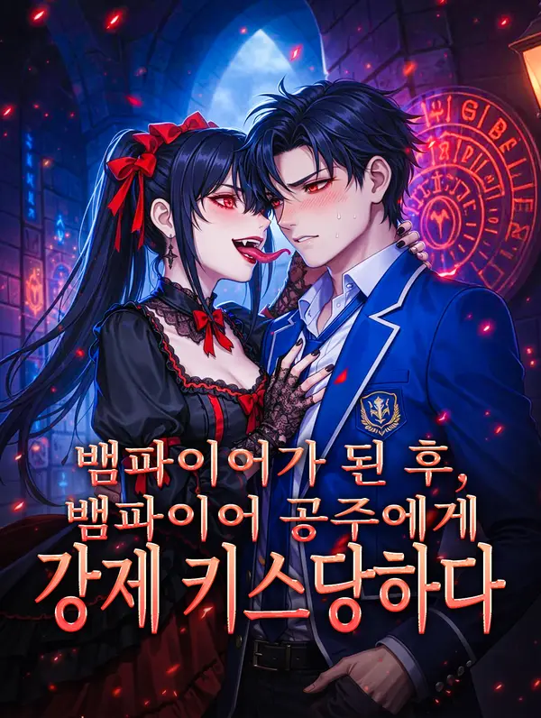뱀파이어가 된 후, 뱀파이어 공주에게 강제 키스당하다