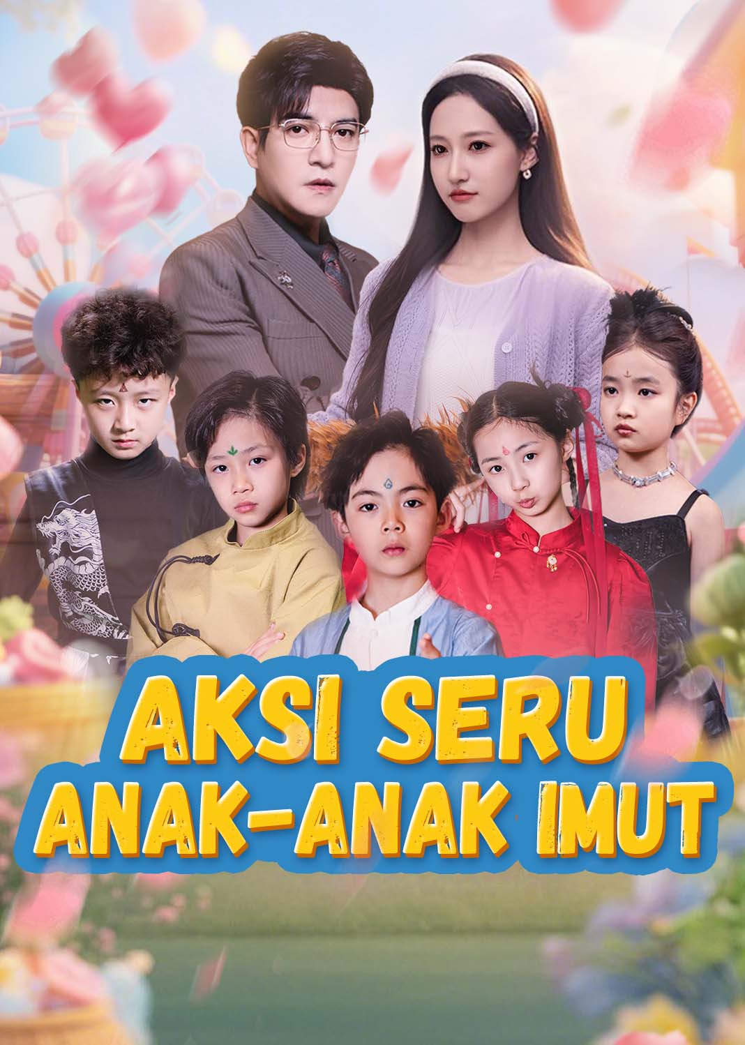 Aksi Seru Anak-Anak Imut