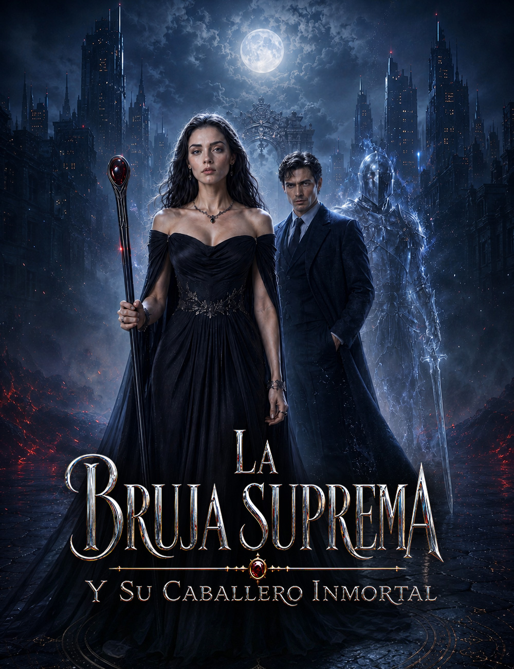 La bruja suprema y su caballero inmortal