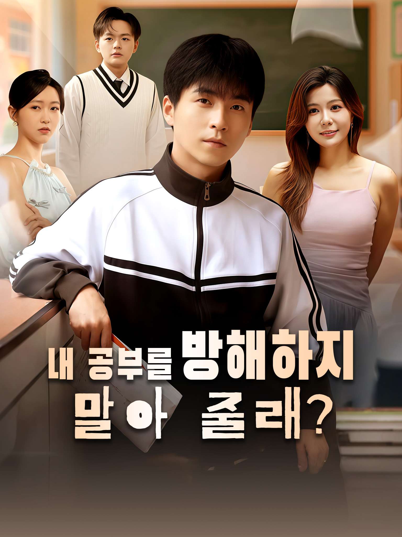 내 공부를 방해하지 말아 줄래?