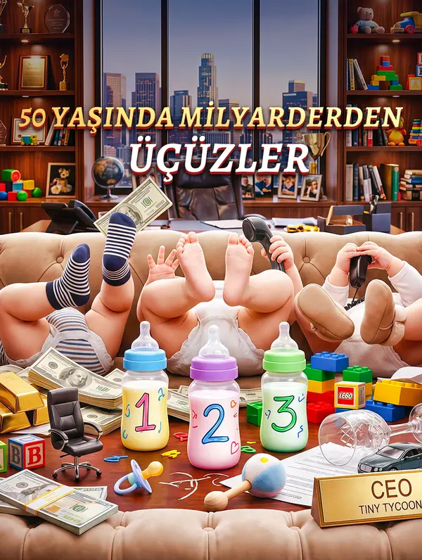 50 YAŞINDA MİLYARDERDEN ÜÇÜZLER