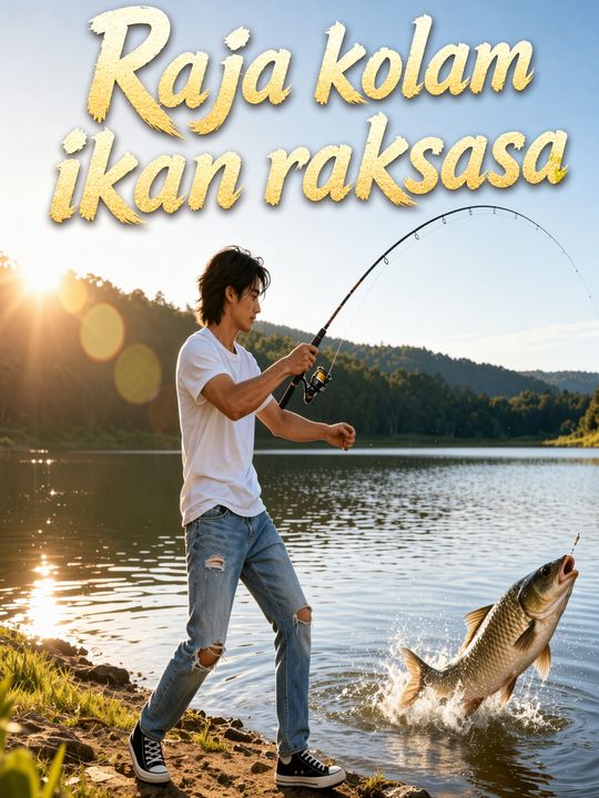 Raja kolam ikan raksasa