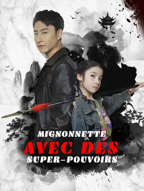 Mignonnette avec des super-pouvoirs