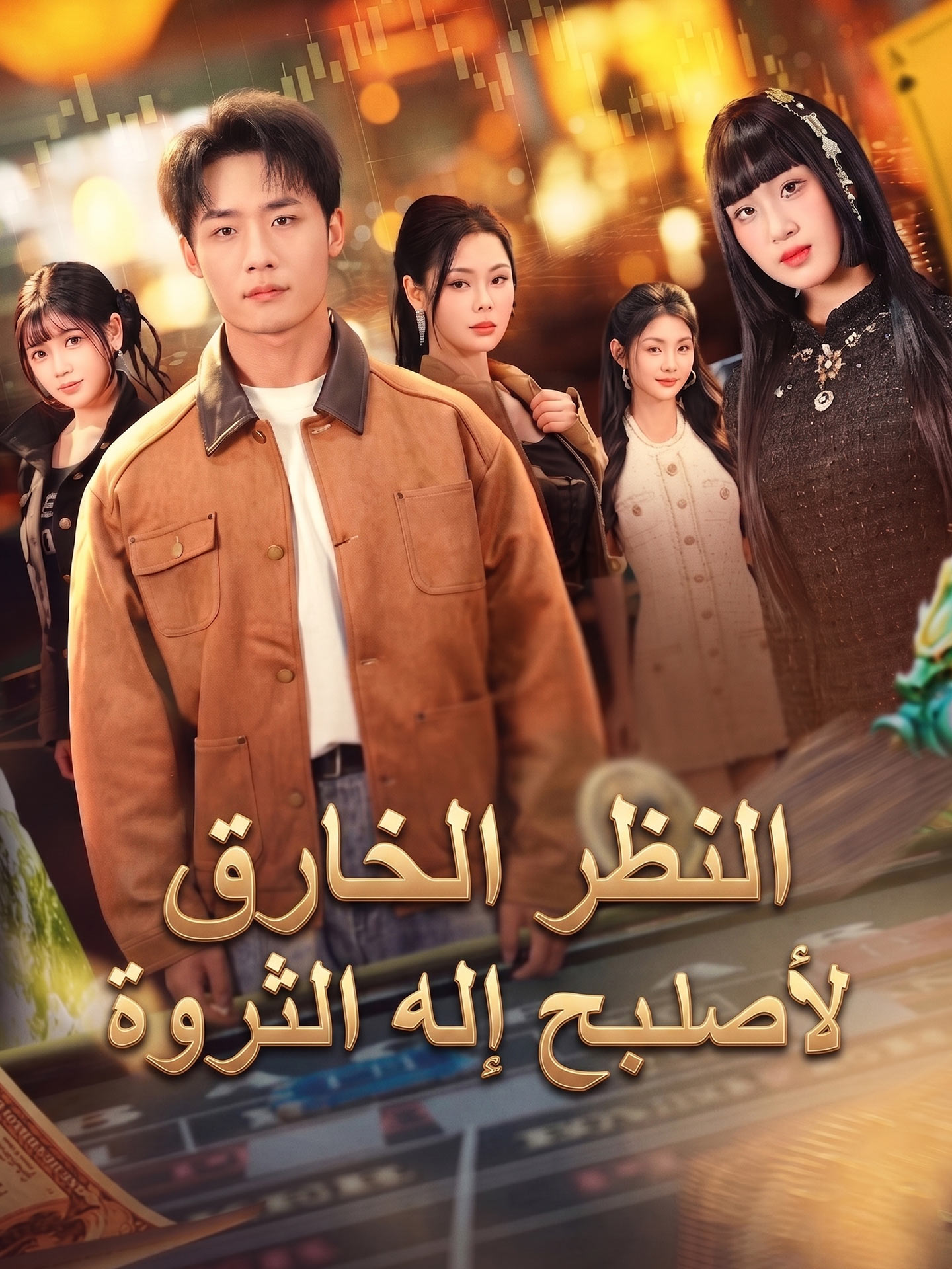 النظر الخارق يساعدني لأصبح إله الثروة