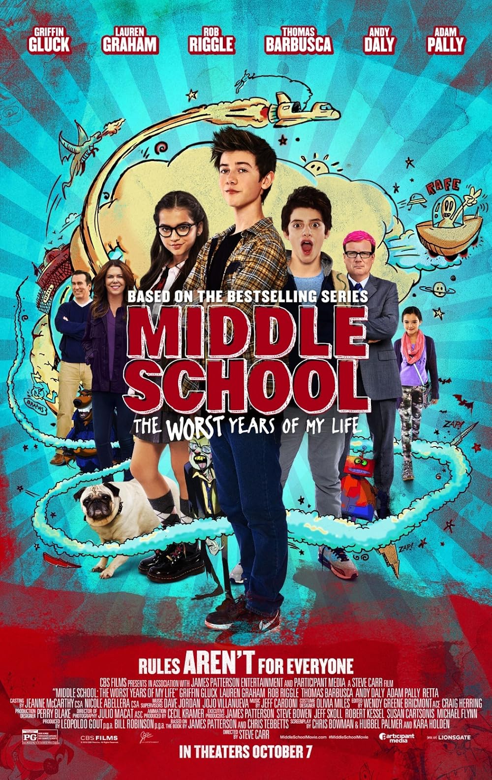La 6ème, la pire année de ma vie ! (2016)