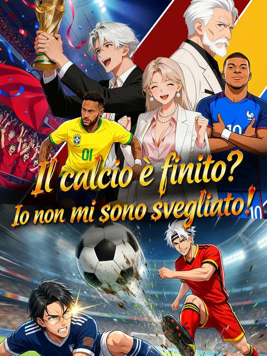 Il calcio è finito? Io non mi sono svegliato!