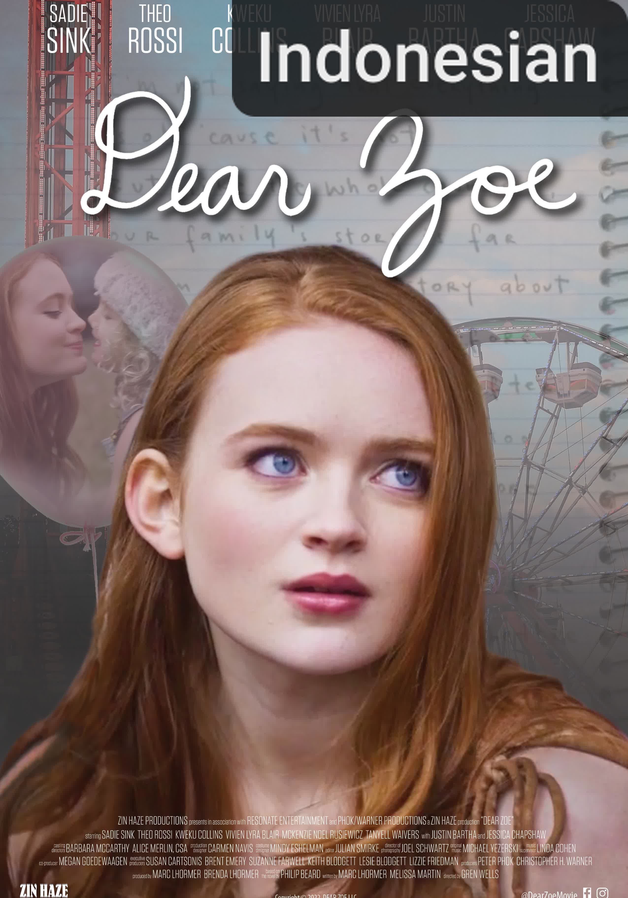 Dear Zoe [Indonesian] (2022)