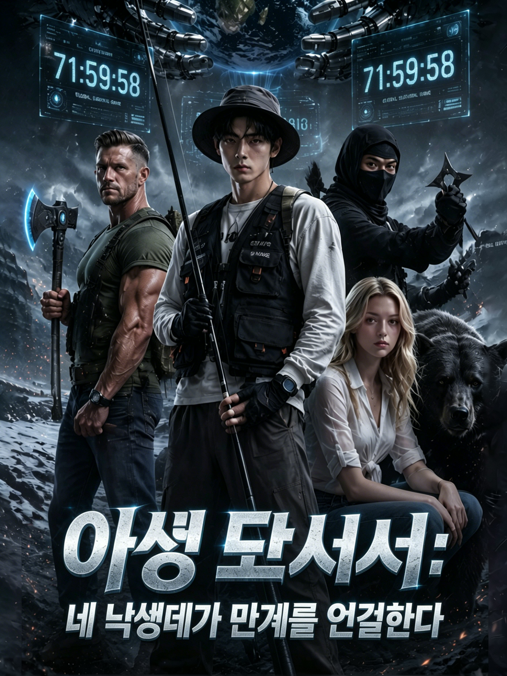 야생 낚시: 내 낚싯대가 만계를 연결한다