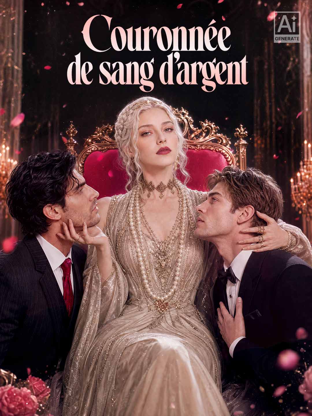 Couronnée de sang d'argent