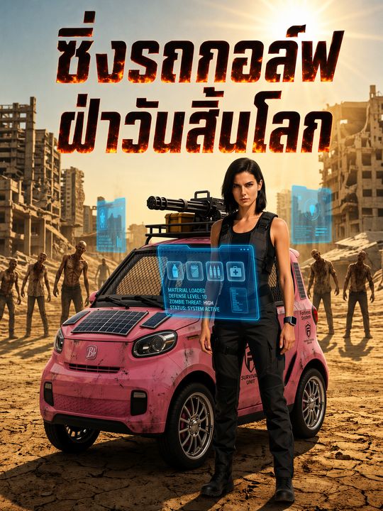 ซิ่งรถกอล์ฟฝ่าวันสิ้นโลก