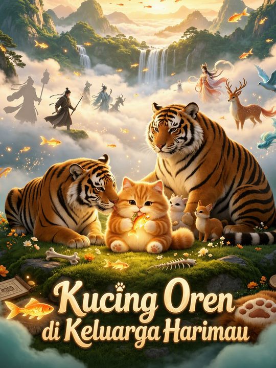 Kucing Oren di Keluarga Harimau