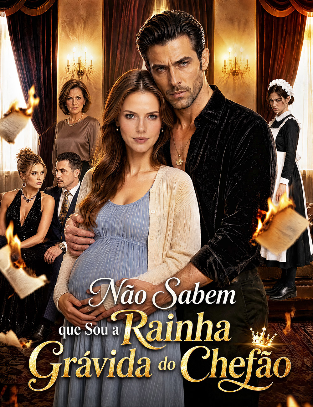 Não Sabem que Sou a Rainha Grávida do Chefão