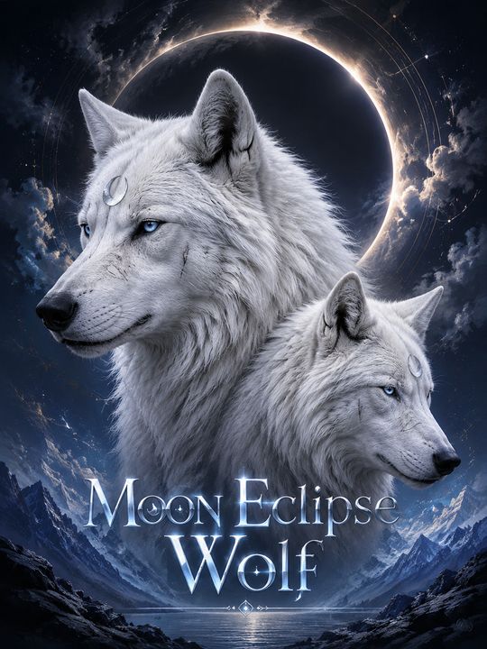 Moon Eclipse Wolf