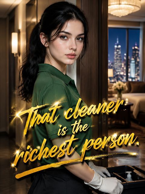 That cleaner is the richest person