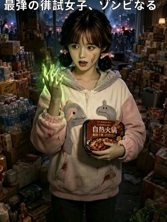 最強の備蓄女子、ゾンビになる