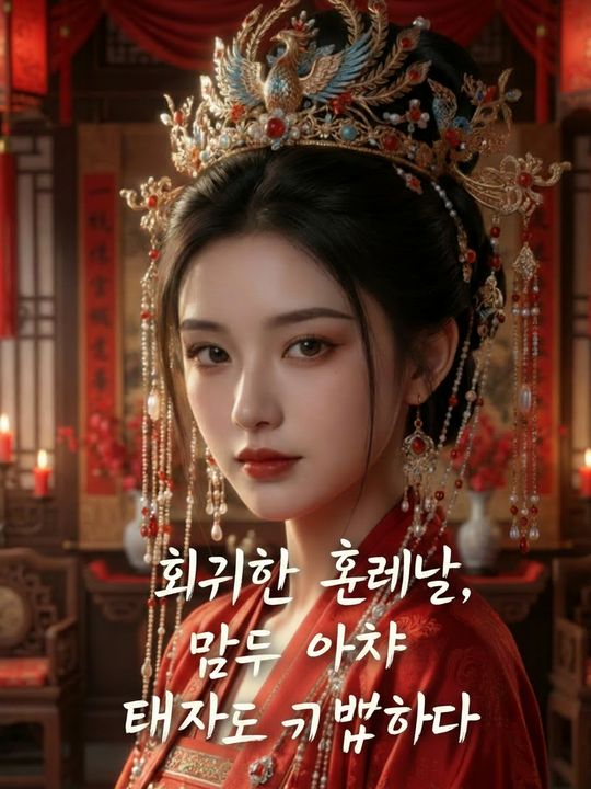회귀한 혼례날, 모두 앞에서 태자를 거부하다