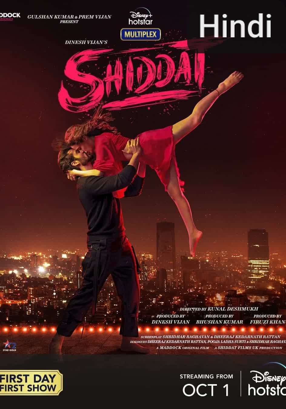 Shiddat [Hindi] (2021)