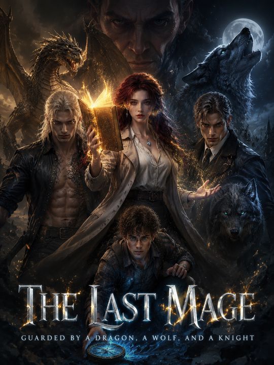 The Last Mage: Guarded by a Dragon, a Wolf, and a Knight
