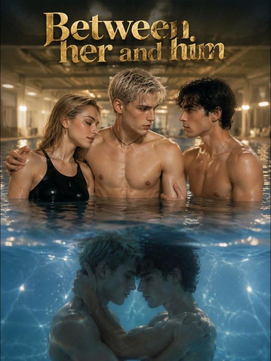 Between her and him
