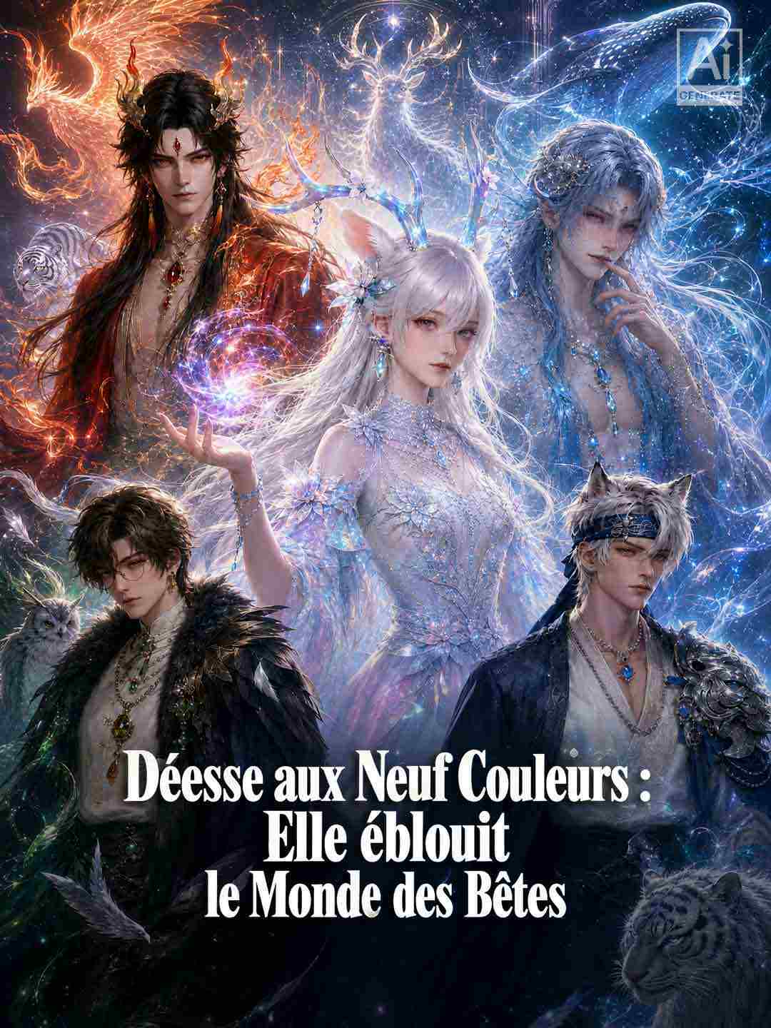Déesse aux Neuf Couleurs : Elle éblouit le Monde des Bêtes