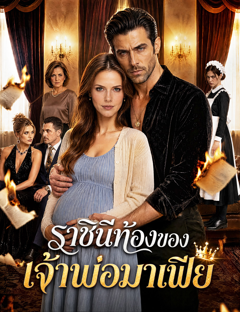 ราชินีท้องของเจ้าพ่อมาเฟีย（ฉบับพากย์ ）