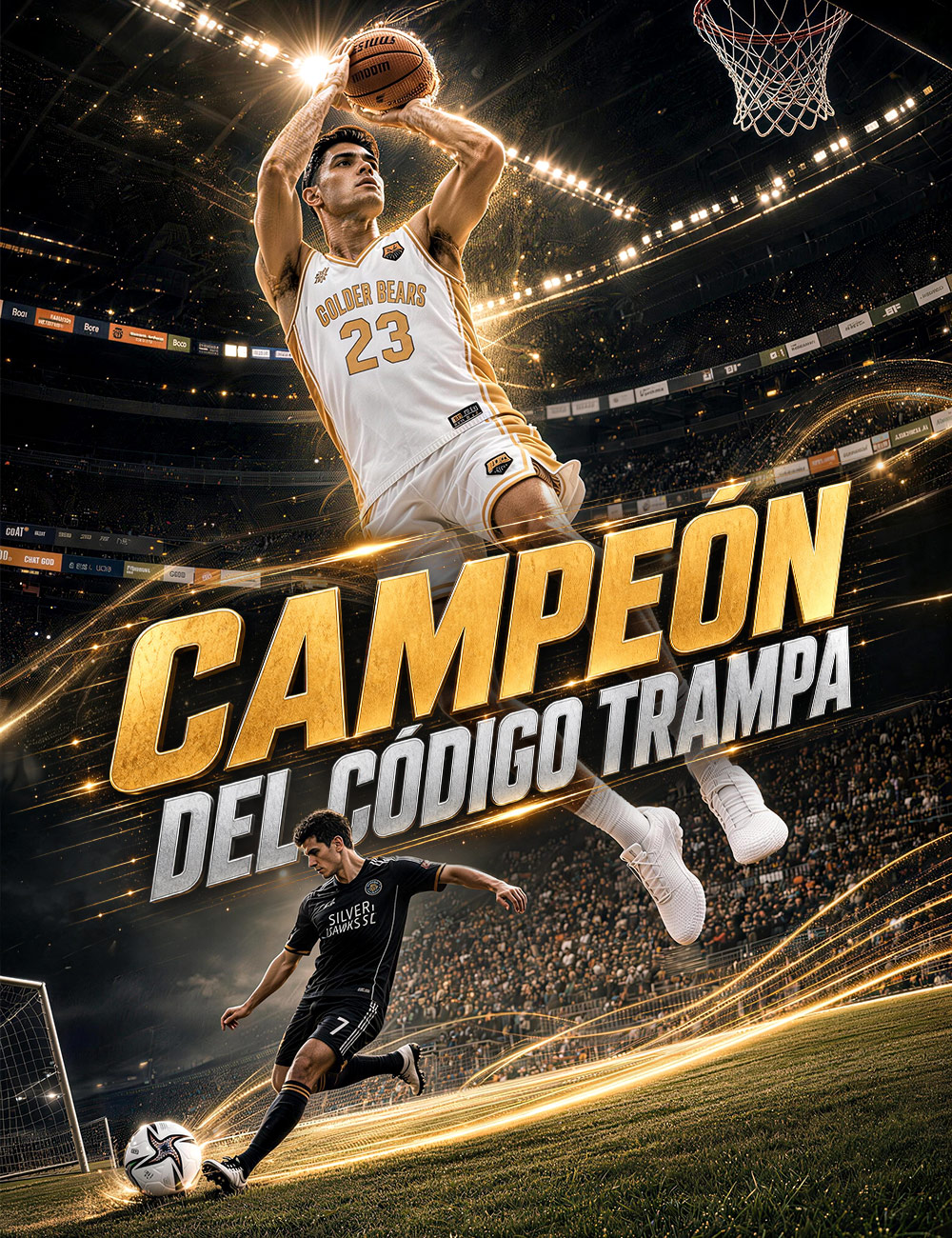 Campeón del código trampa(Doblado)