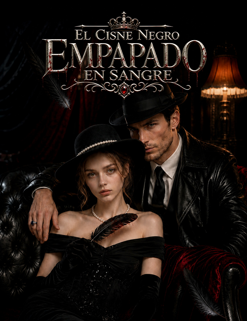 El Cisne Negro empapado en sangre