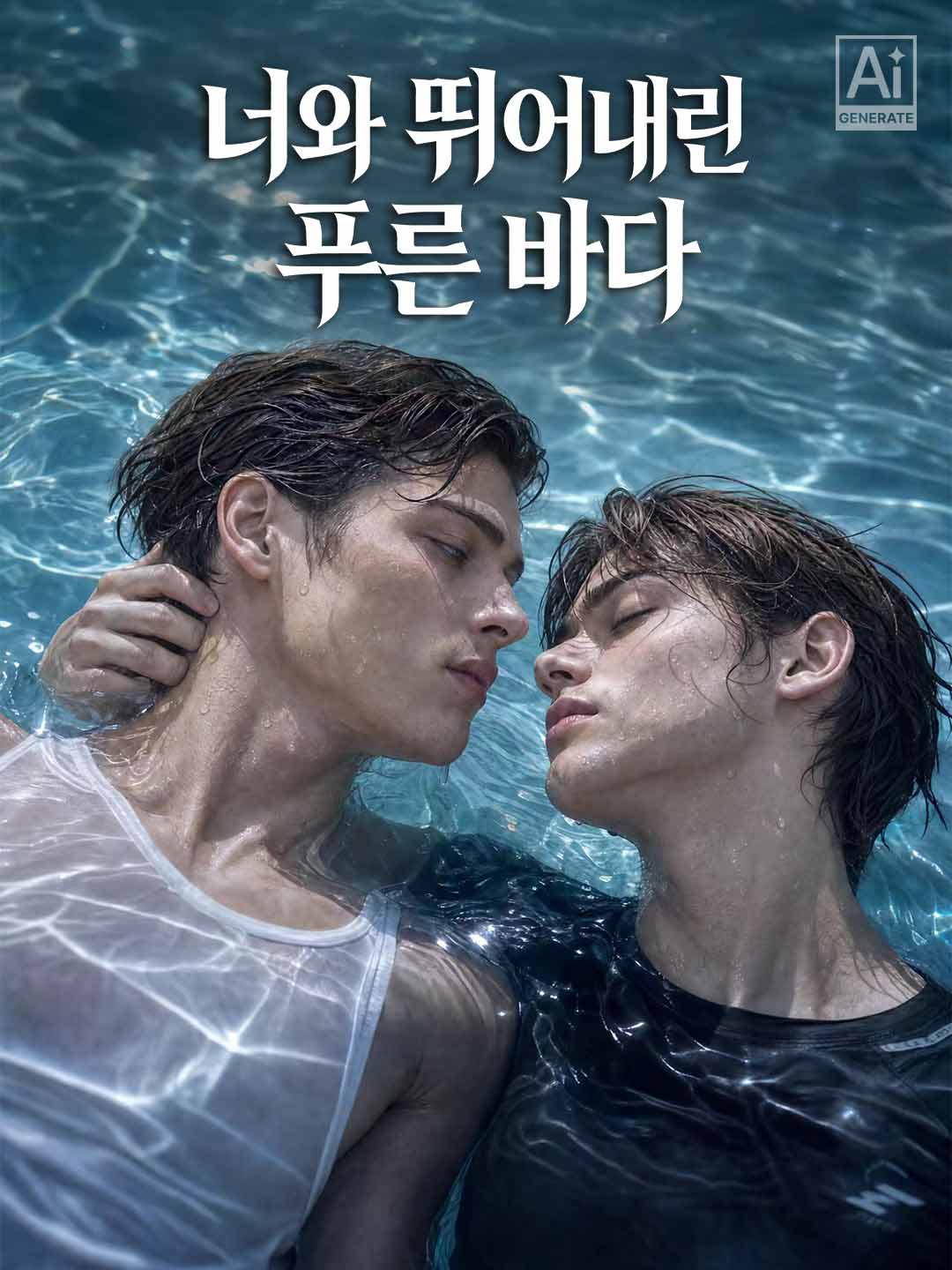 너와 뛰어내린 푸른 바다