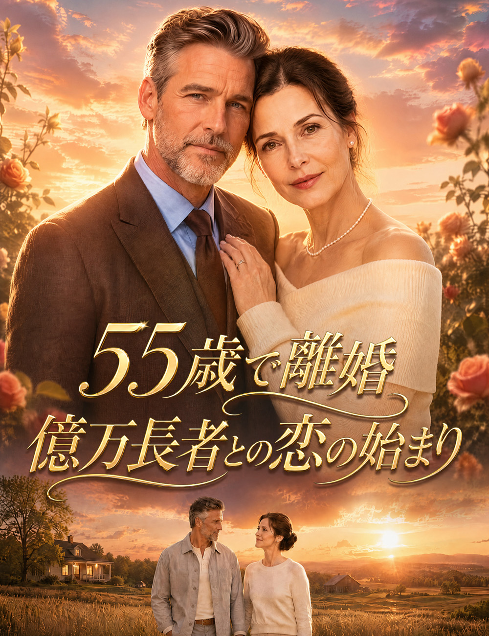 55 歳で離婚、億万長者との恋の始まり