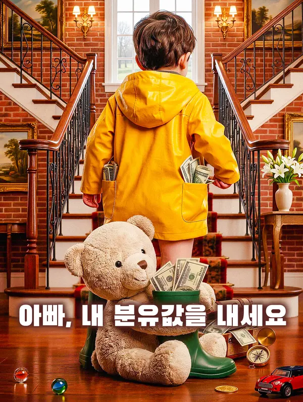 아빠, 내 분유값을 내세요
