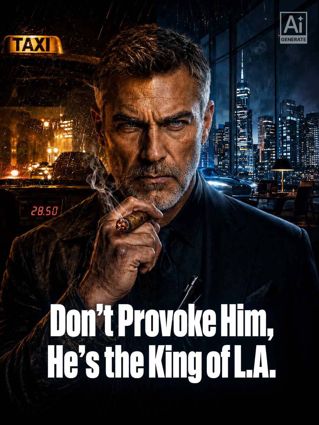 Don’t Provoke Him，He’s the King of L.A