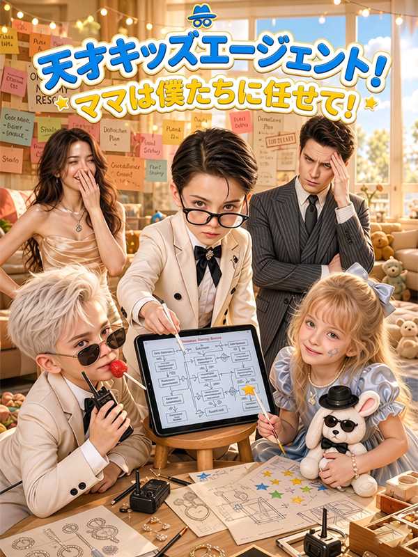 天才キッズエージェント！ママは僕たちに任せて！