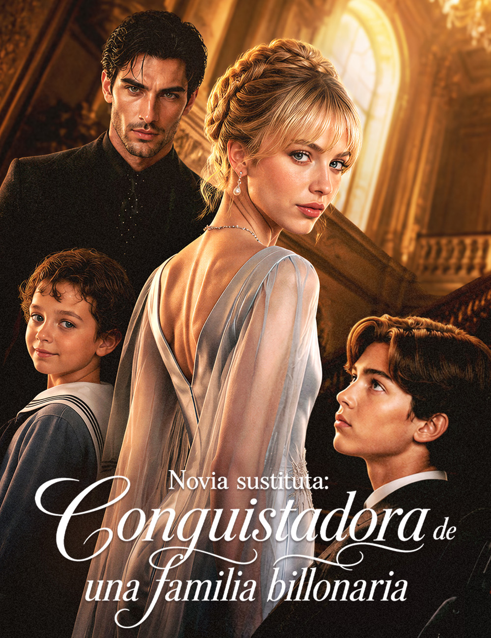 Novia sustituta: Conquistadora de una familia billonaria