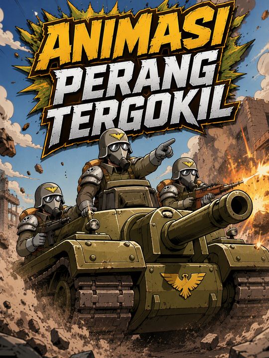 Animasi perang tergokil